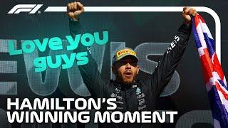 “It Means A Lot" | The Moment Lewis Hamilton Clinched His Record-Breaking Win At Silverstone!