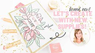 Brand New Craft Supplies = A Stunning Card! | Cardmaking for Beginners