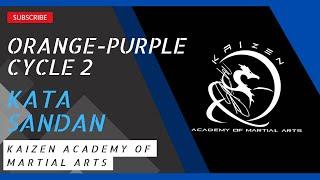 ORANGE-PURPLE SANDAN / Kaizen Academy of Martial Arts
