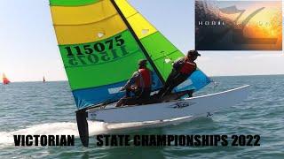 HOBIE CAT DAYS - Victorian State Championship 2022 ( Race 3 Start and Highlights from Regatta )