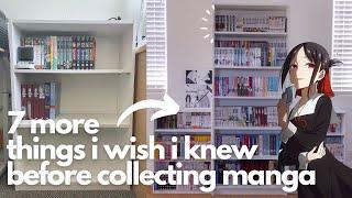 MORE things i wish i knew before collecting manga pt 2 // manga guide