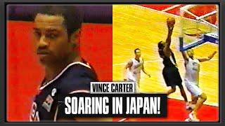 Vince Carter SOARING With Team USA In Japan | 2000.09.05