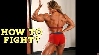 Don't Miss Out! Incredible fbb Tall Girl Female Bodybuilder Flexing - Muscle Baby Collette nelson