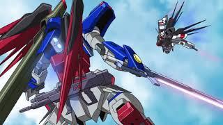 Akatsuki vs Destiny Destiny vs Strike Freedom Gundam Seed Destiny HD Remaster