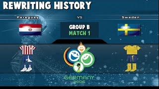 FIFA World Cup 2006 | Paraguay vs Sweden |  Rewriting History | Match 3