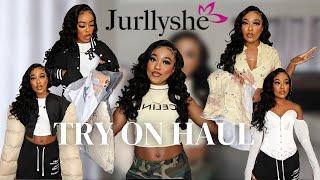 BADDIE ON A BUDGET TRY ON HAUL  designer dupes & more | ft. JURLLYSHE