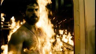 Kal-El Vs. Oil Rig Scene | Man of Steel (2013) Movie CLIP HD