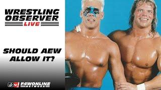 Should AEW allow Sting to induct Lex Luger into the WWE HOF? | Wrestling Observer Live