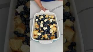 Easy & yummy blueberry breakfast!