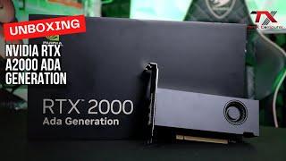 [Unboxing] Nvidia RTX A2000 Ada Generation