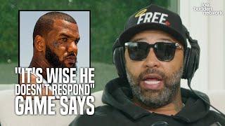 The Game Calls In to the Podcast to Talk Rick Ross Beef | "It's Wise He Doesn't Respond" Game Says