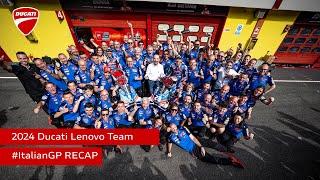 Ducati Lenovo Team scores heroic 1-2 at the 2024 Italian GP at Mugello, Italy