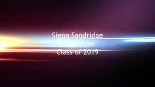 Siena Sandridge GK 2019  Westminster Highlights