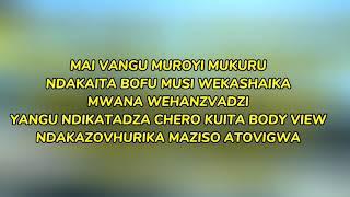 MAI VANGU MUROYI MUKURU NDAKAZOVA TSIVA NDIKAVAURAISA TOKO WAVO MY CONFESSION DONT JAJI ME