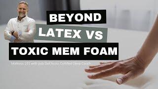 Beyond Latex Organic Foam vs. Toxic Memory Foam: What You Need to Know!