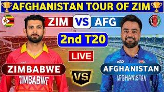 Afghanistan vs Zimbabwe, 2nd T20 | AFG vs ZIM 2nd T20 Match Live Score & Commentary