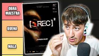 TIER LIST PELICULAS DE TERROR