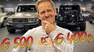 G 400d vs. G 500 V8? | Diesel oder Benziner  | Frage für nen Freund | Matthias Malmedie