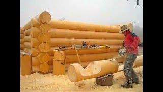 BRUNARICE --UNILOG-log home Slovenia -chainsaw master-