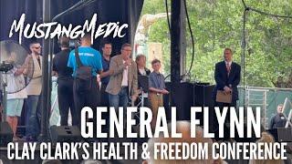 General Flynn Clay Clark’s Health & Freedom ConferenceTampa Florida MustangMedic Reporting