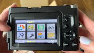 REVIEW IWEUKJLO 4K Digital Camera for Photography and Video Autofocus, 48MP Vlogging Camera