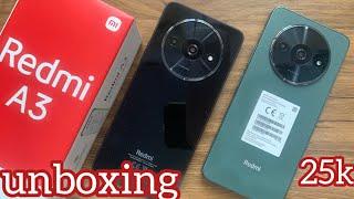 Redmi A3 price in pakistan | unboxing | clear review |