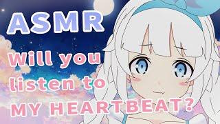 ASMR Girlfriend's Heartbeat & Rubbing Your Ears  (no talking)