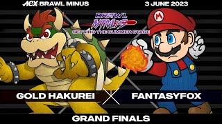 Gold Hakurei (Fox, Lucas, Bowser) vs fantasyfox (Fox, Mario) - GRAND FINALS - Minus: Summer Stage