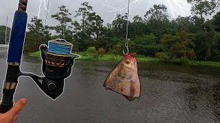 Fishing In A HURRICANE For Giants!!! (nonstop action)