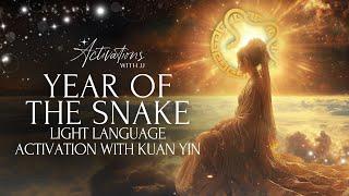 Year of the Snake | Light Language Activation from Kuan Yin