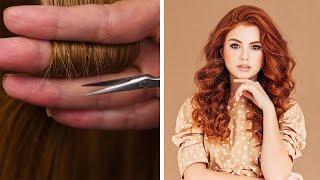 3 Easy Ways to Cut Those Pesky Split Ends Without Losing Any Length! Beauty Hacks by Blusher