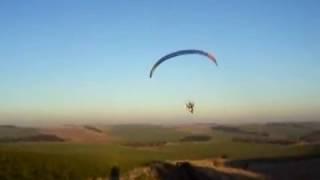 H&E Paramotor + Paramania Revolution reverse launch