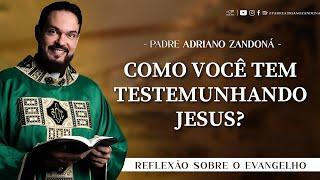 Homilia Diária|Palavra do dia|Evangelho de Hoje - Padre Adriano Zandoná