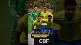 Brazil  Squad November 2024| Where Are They From? #brazil #soccer #football #squad #fifa #shorts