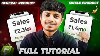 How To Setup One Product Shopify Store & Make ₹Crores!