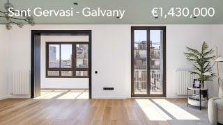 Spectacular newly refurbished flat in a classic building in Sant Gervasi-Galvany, Barcelona