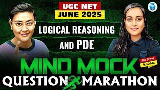 UGC NET Paper 1 Marathon Class 2025 | Logical Reasoning & PDE Important Questions | JRFAdda