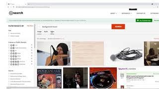 How to download creative commons audio background music