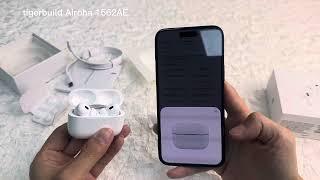 fake AirPods Pro 2 super copy Type C port With Tigerbuild 1562AE chip Danny V5.3 adaptive mode