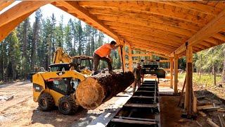 Maxing Out And Limitations Of HM130 Max // Woodland Mills Sawmill // Milling Board and Batten