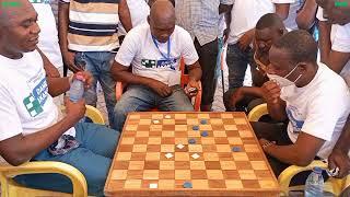 Akimidis(Upper East) vs Kadiri(Upper West). Northern Draught Tournament 2024. Five Pieces.