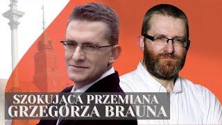 Były współpracownik mówi o szokującej przemianie Grzegorza Brauna