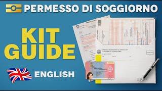 PERMESSO di SOGGIORNO  KIT Compilation Guide / Tutorial (2022 English)