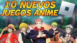 Los 10 JUEGOS de ANIME más ESPERADOS en Roblox 2023 y 2024