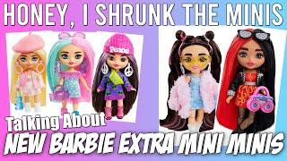 NEW Barbie Extra Mini Minis Fashion Dolls - New Wave Fall 2022 Spring 2023 Official Promo Doll News