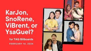 KarJon, SnoRene, ViBrent, or YsaGuel for TAG Billboards?