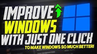 How to Make Windows BETTER with just ONE SETTING and EVERYONE should try it! (Windows Settings) 