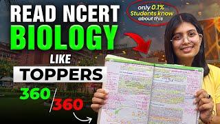 How I Revised NCERT Biology *60-70 times* before my NEET |Scored 351/360 marks | NEET 2025