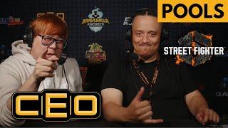 CEO 2024 SF6 POOLS (MenaRD Caba NuckleDu Oil King Paladin SimpleTricks) Street Fighter 6 Tournament