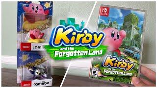 Kirby and the Forgotten Land + Kirby Series Amiibo UNBOXING